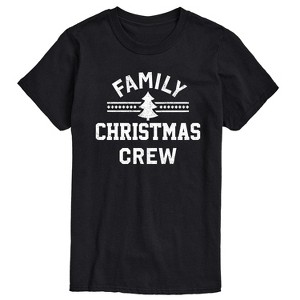 Men's - Instant Message - Family Christmas Crew Short Sleeve Graphic T-Shirt - 1 of 4