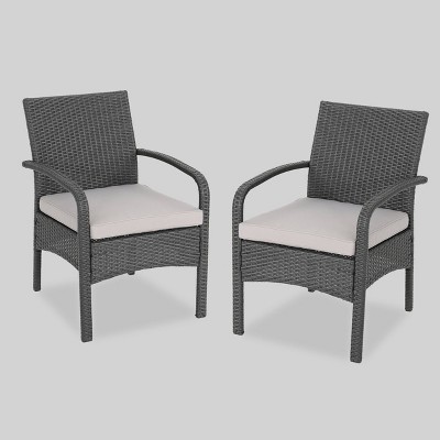 threshold southcrest wicker club chair