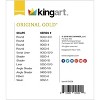 KINGART Original Gold Series Premium Golden Taklon Multimedia Artist Brushes, Gift Box, Set of 12 - 4 of 4