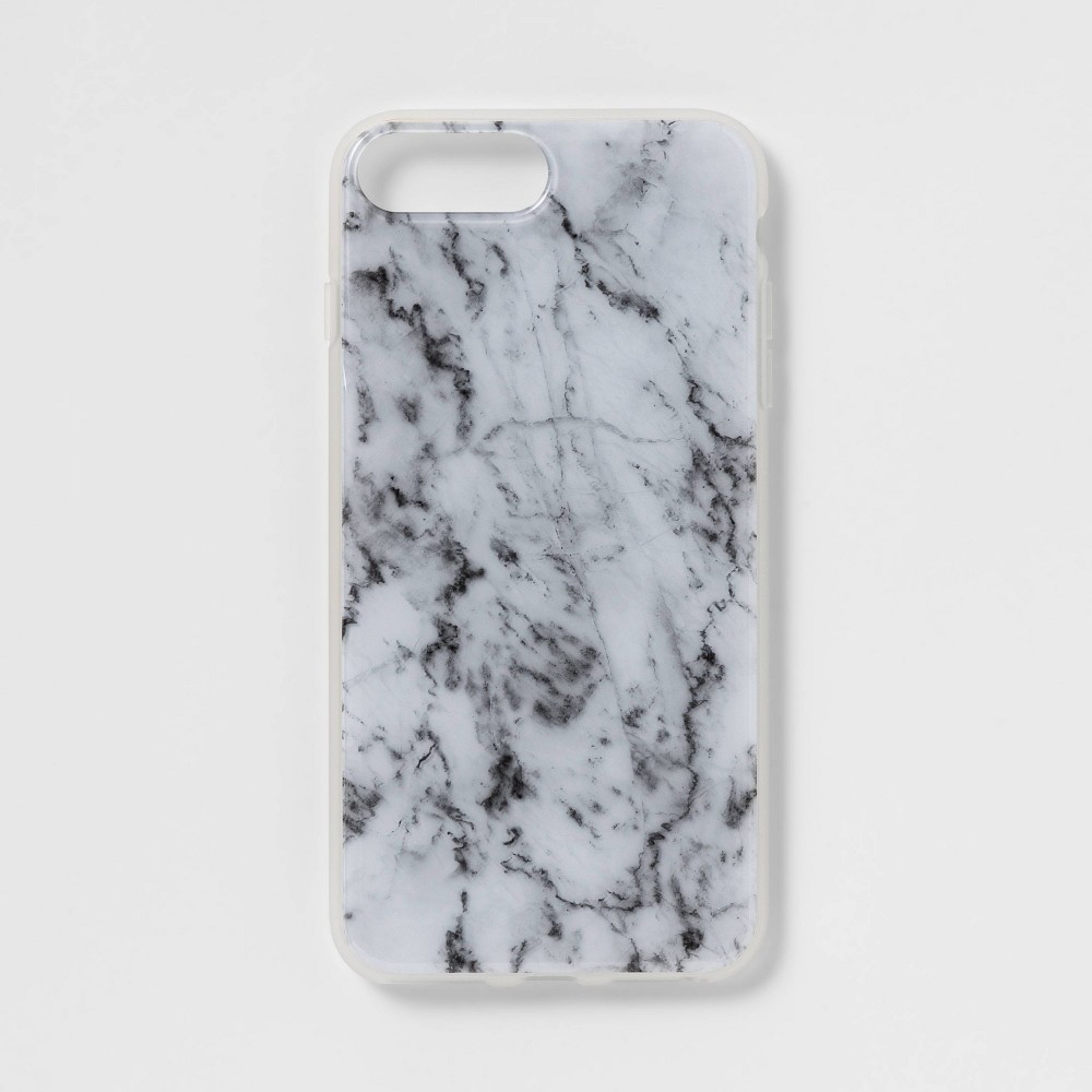 heyday Apple iPhone 8 Plus/7 Plus/6s Plus/6 Plus Case - White Marble