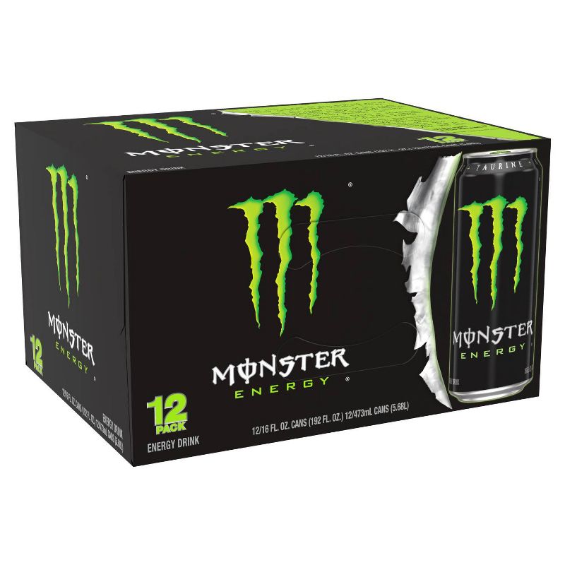 Monster Energy Original - 12pk/16 fl oz Cans, 4 of 8