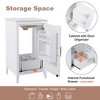 ALEXOUN 20.3" Bathroom Vanity with Ceramic Sink,Storage Cabinet with Soft-Close Door and Drawer & Removable Divider,Finish for Small Bathrooms - 4 of 4