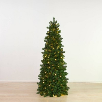 5.5ft Easy Treezy Pre-Lit LED Natural Easy Setup Artificial Christmas Tree