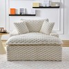 51'' Comfort Bearing Sofa with Two Pillows and Backrest,Space-Saving Design for Bedrooms and Living Rooms - The Pop Home - 3 of 4