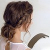 Unique Bargains Women's Classic Arch Hair Clips 3.94"x0.98"x1.1" 1 Pc - 2 of 3