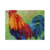 Trademark Fine Art -Marion Rose 'Band Of Gold Rooster' Wood Slat Art - 2 of 4