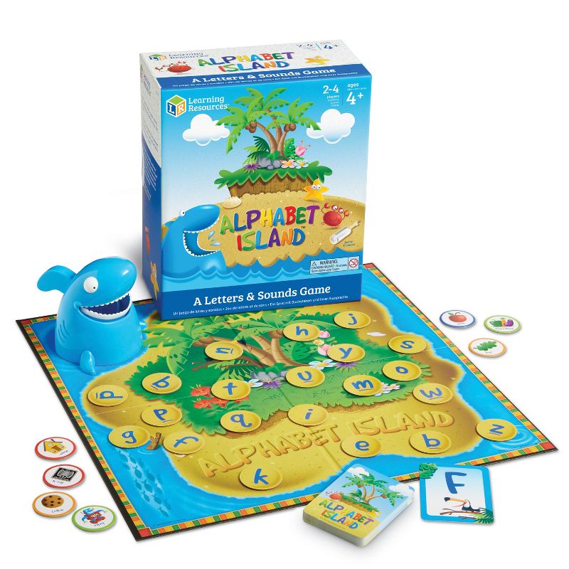 Learning Resources Alphabet Island Letter/Sounds Game, 1 of 7