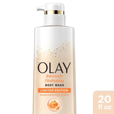 Olay Intensely Hydrating Body Wash with Hyaluronic Serum Complex - Mandarin Fizz - 20 fl oz