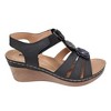 GC Shoes Beck Elastic Flower Comfort Slingback Wedge Sandals - 2 of 4