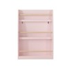 INFURNIC Decorative Bookshelf 3 Tier Kids Book Shelf, Book Rack, Kids Bookcase, Freestanding Shelves Bookshelf, Pink, 22.83"*7.09"*31.88" - 2 of 4