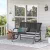 Dexmalle 2-Person Outdoor Glider Bench - 2 of 4