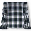 Lands' End School Uniform Kids Slim Side Pleat Plaid Skort Above Knee - 2 of 3