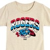 Girls' - Marvel - Captain America Rogers Fitted Short Sleeve Graphic T-Shirt - 2 of 4