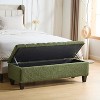 Christopher Knight Home Dana Contemporary Button Tufted Birch Wood Storage Ottoman - 2 of 4