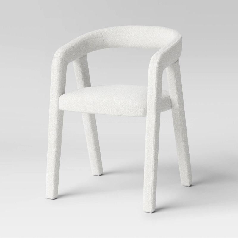 Lana Curved Back Upholstered Dining Chair - Threshold™, 1 of 11