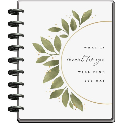 2022 Daily Monthly Planner Weekly Bible Scripture Verse Spiral Bound PVC Cover 