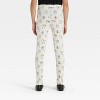 Girls' Halloween Leggings - Cat & Jack™ Cream - 2 of 3