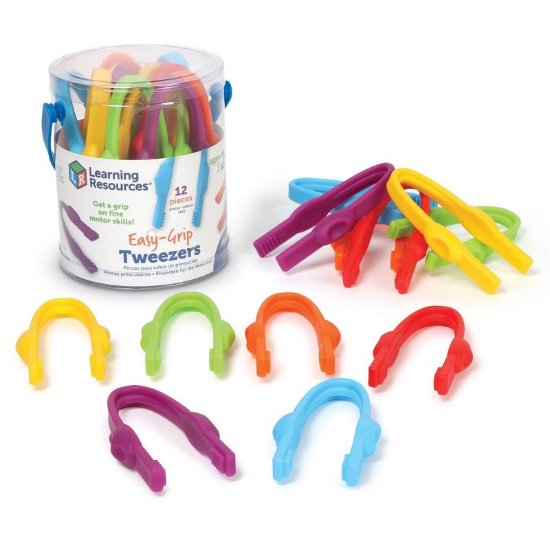 Learning Resources Easy Grip Preschool Tweezers, 1 of 5