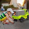 Green 6V Ride On Car For Kids Ages 1 To 3 With Rechargeable Battery Led Lights Music Ergonomic Seat And Forward Reverse Controls Green - 3 of 4