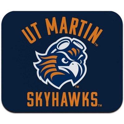 University of Tennessee Martin Skyhawks Logo Low Profile Thin Mouse Pad