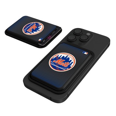 Keyscaper MLB National League Teams Linen Black Magnetic Credit Card Wallet