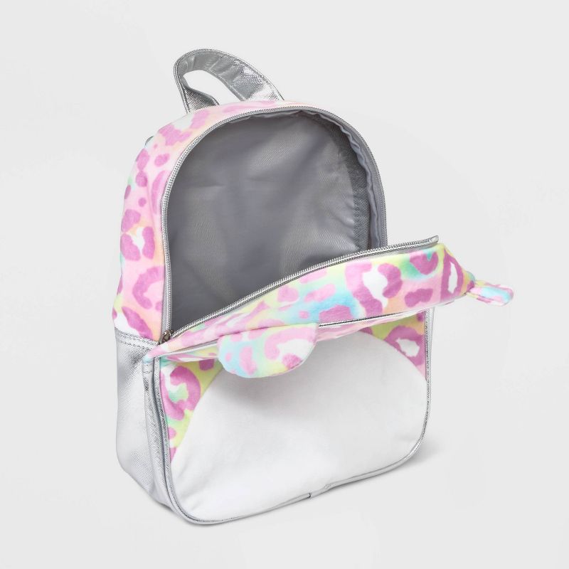 Kids&#39; 11&#34; Squishmallows Michaela the Leopard Mini Backpack - Pink, 3 of 5