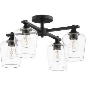 Quorum Lighting Veno 4 - Light Flush Mount in  Matte Black - 1 of 1