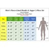 Blu Rock Men's Fleece Lined  Full-Zip Hoodie and Fleece Jogger Sweatpants With Zipper Side Pockets Matching Set - 2 of 3