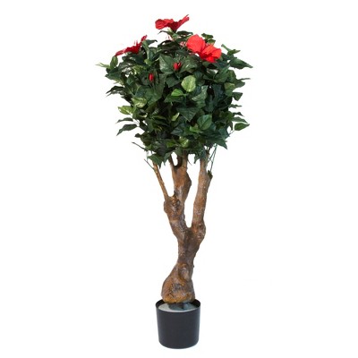 Nature Spring 48" Hibiscus Tree With Flowers