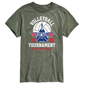 Men's - Top Gun - Volleyball Tournament Short Sleeve Graphic T-Shirt - 1 of 4