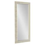 18" x 50" Coolidge Framed Beveled Decorative Wall Mirror Gold - Kate & Laurel All Things Decor