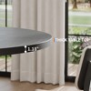 Dining Table for 4-6 People, 47 Inch Round Dining Table, Kitchen Table with Sturdy Cross-Shaped Base & Adjustable Foot Pads - 3 of 4