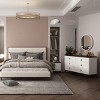 GlasFlength Decorative Wall Mirrors Wall Art Wall Mirror Classic Mirror Decorative Circle Mirror Vanity Mirror for Bathroom, Gray, 2"*35"*35" - 3 of 4