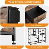 12-Drawer Fabric Dresser, Chest of Drawers with Side Pockets for Bedroom, Living Room, Hallway, Closet - 4 of 4
