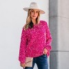 Women's Cozy Roundneck Speckled Knit Sweater - Cupshe - 4 of 4