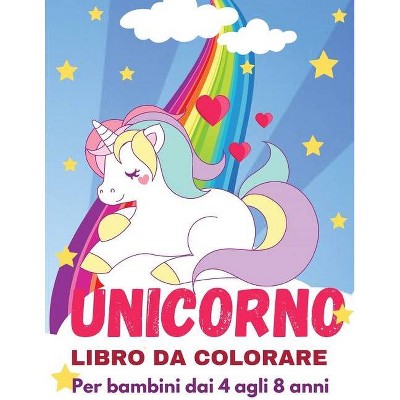 Libro da colorare Unicorno per bambini - by  Julia Denise (Paperback)