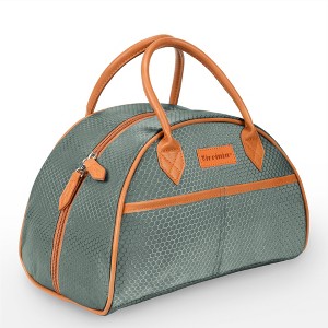 Tirrinia Women's Small Lunch Bag with Leather Handle, Insulated Leakproof Lunch Cooler Totes for Kids, Lunch Box for Working, Picnic, School - 1 of 4