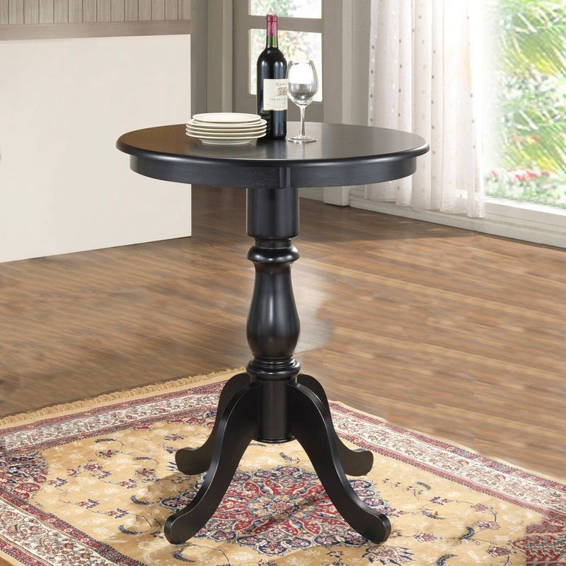 Salem Round Pedestal Bar Table - Carolina Cottage, 4 of 6