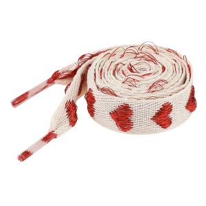 INSPIRE CHIC Polyester Fashion Shoelaces Available with 7 lengths to choose from, 60/80/100/120/140/160/180cm 2 Pairs - 1 of 4