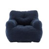 Tufted Bean Bag Chair With Filler Accent Arm Chair, Fluffy Lazy Sofa, Lounger,Length39.37"×Width37"×Height27.56"(3.28*3.08*2.30ft) - 3 of 4
