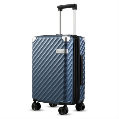 LUGGEX Carry On 20 Inch Luggage , Durable Polycarbonate Expandable Hard Shell Suitcase With Spinner Wheels
