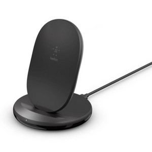 Belkin 15W Qi Wireless Charging Stand - Black - 1 of 4