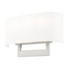 Livex Lighting Hayworth 3 - Light Wall Light in  Brushed Nickel - 2 of 4