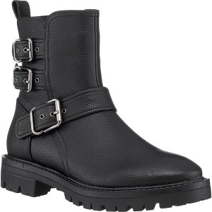 Gc Shoes Kingsburg Strappy Buckle Detail Lug Sole Ankle Boots - 1 of 4
