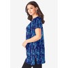 Roaman's Women's Plus Size Short-Sleeve V Neck Ultimate Tunic - 4 of 4