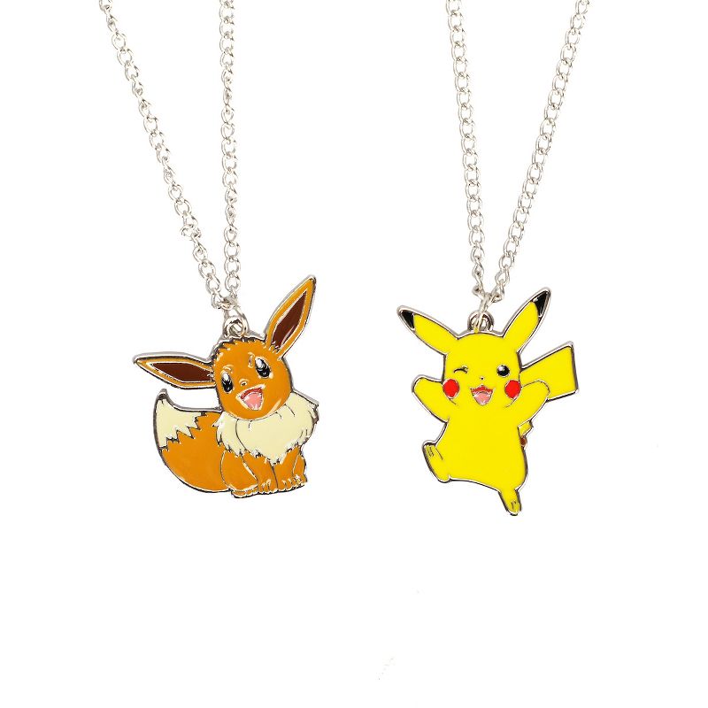 Pokemon Pikachu & Eevee Besties Magnetic Bead Necklace Set, 5 of 6