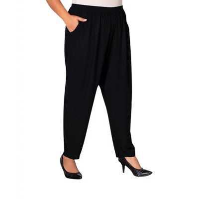 Women's Tailored Leg Rayon Pants - Plus - On The Plus Side