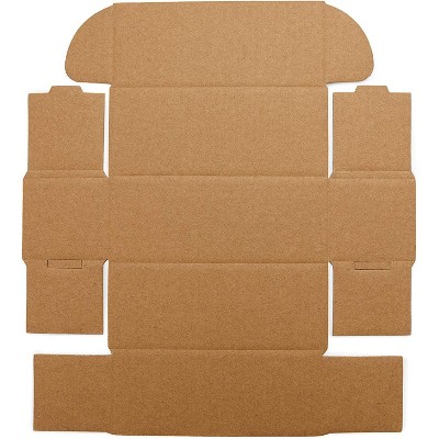Stockroom Plus 60-Pack White Kraft Corrugated Mailer, Small Shipping Boxes Mailing Box (2 x 5 x 2 in)