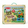 Melissa & Doug Wooden Magnetic Matching Picture Game With 119 Magnets and Scene Cards: Fine Motor Skills Toy - 3 of 4