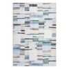 Geometric Rug Modern Washable Living Room Rug Soft Non Slip Low Pile Farmhouse Area Rugs - 3 of 4